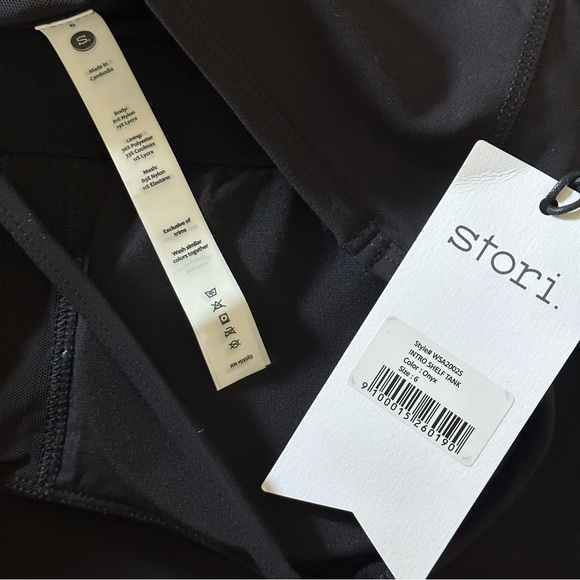 STORI INTRO SHELF TANK IN ONYX NWT - Picture 4 of 6